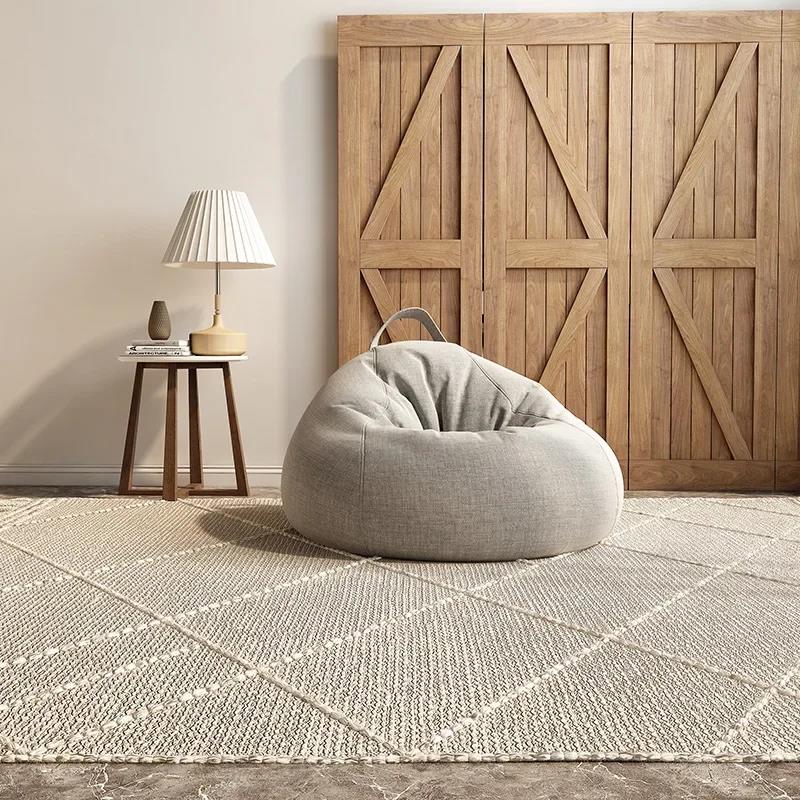 Lazy Sofa Bean Bag Single Person Can Lie Down and Sleep floor sofa muebles bean bag chair with filling. 