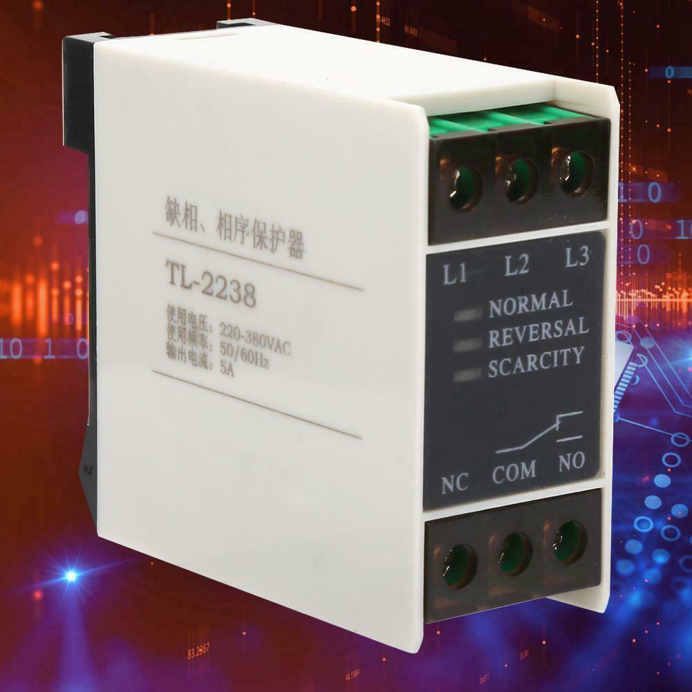 Phase Failure Phase Sequence Protection Relay TL-2238. 