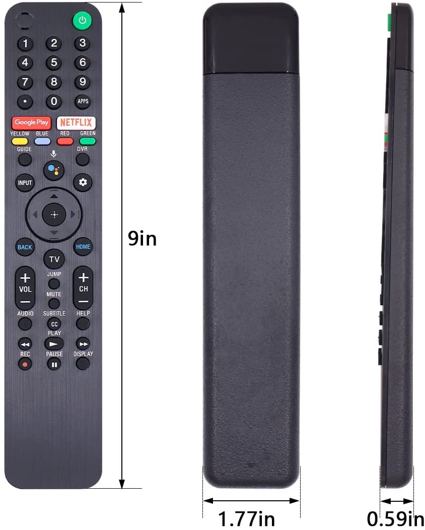 Sony Voice Remote Controller RMF-TX500U for Sony Smart TV Bluetooth Remote for Android 4K Ultra HD LED Internet KD XBR Series UHD LED. 