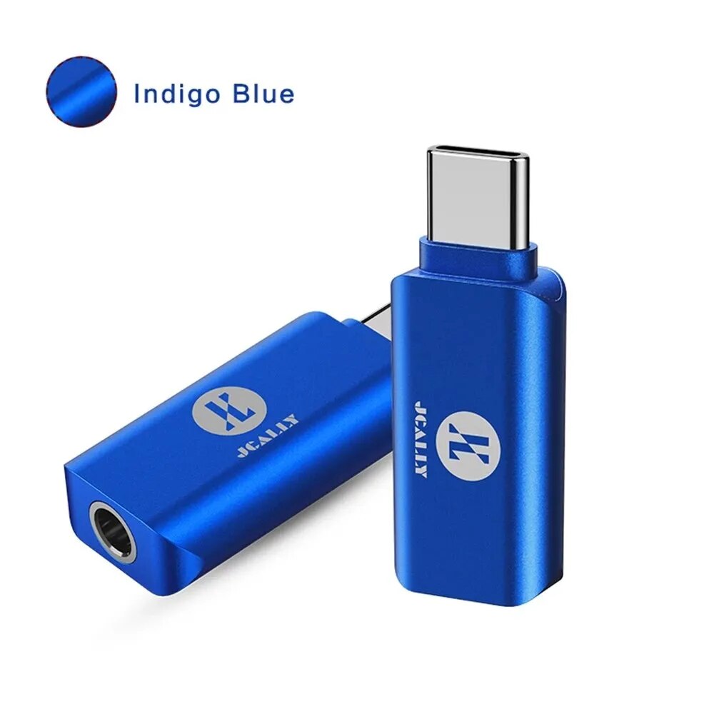 JCALLY JA02 Type-c to 3.5mm digital audio DAC decoder mobile phone adapter TYPE C to 3.5mm for phone Huawei Meizu Xiaomi. 