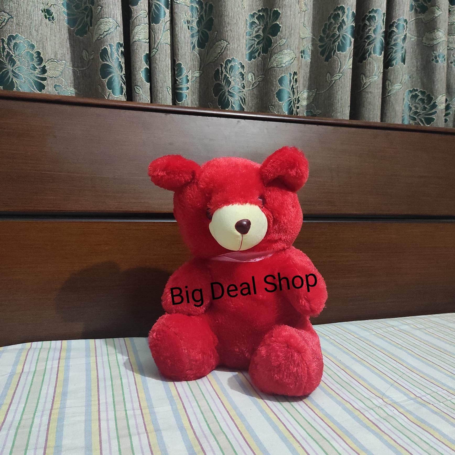 Premium quality large Soft Teddy Bear 1 feet red