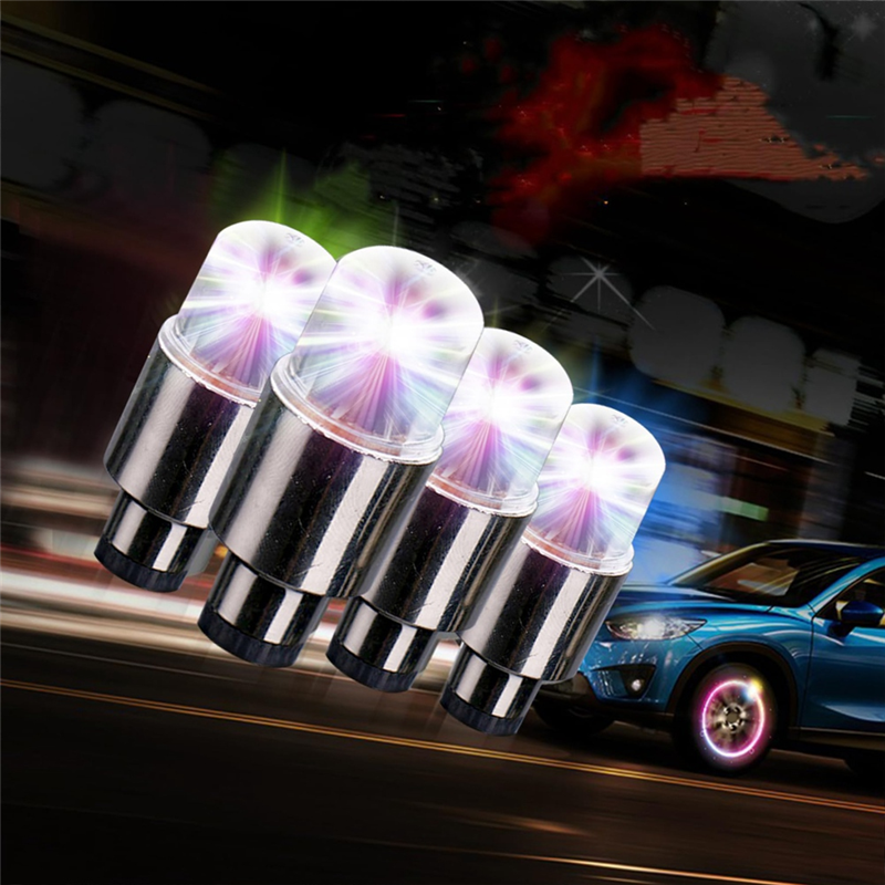 Bike Wheel Lights, Tire Flash Lamp LED, Neon Wheel Flashing Lights