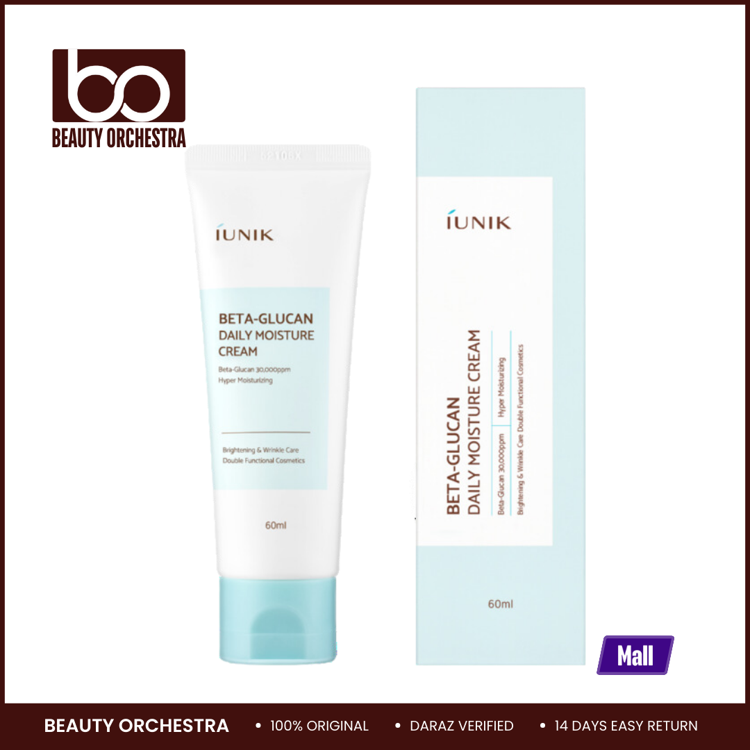 Iunik Beta-Glucan Daily Moisture Cream - 60ml. 
