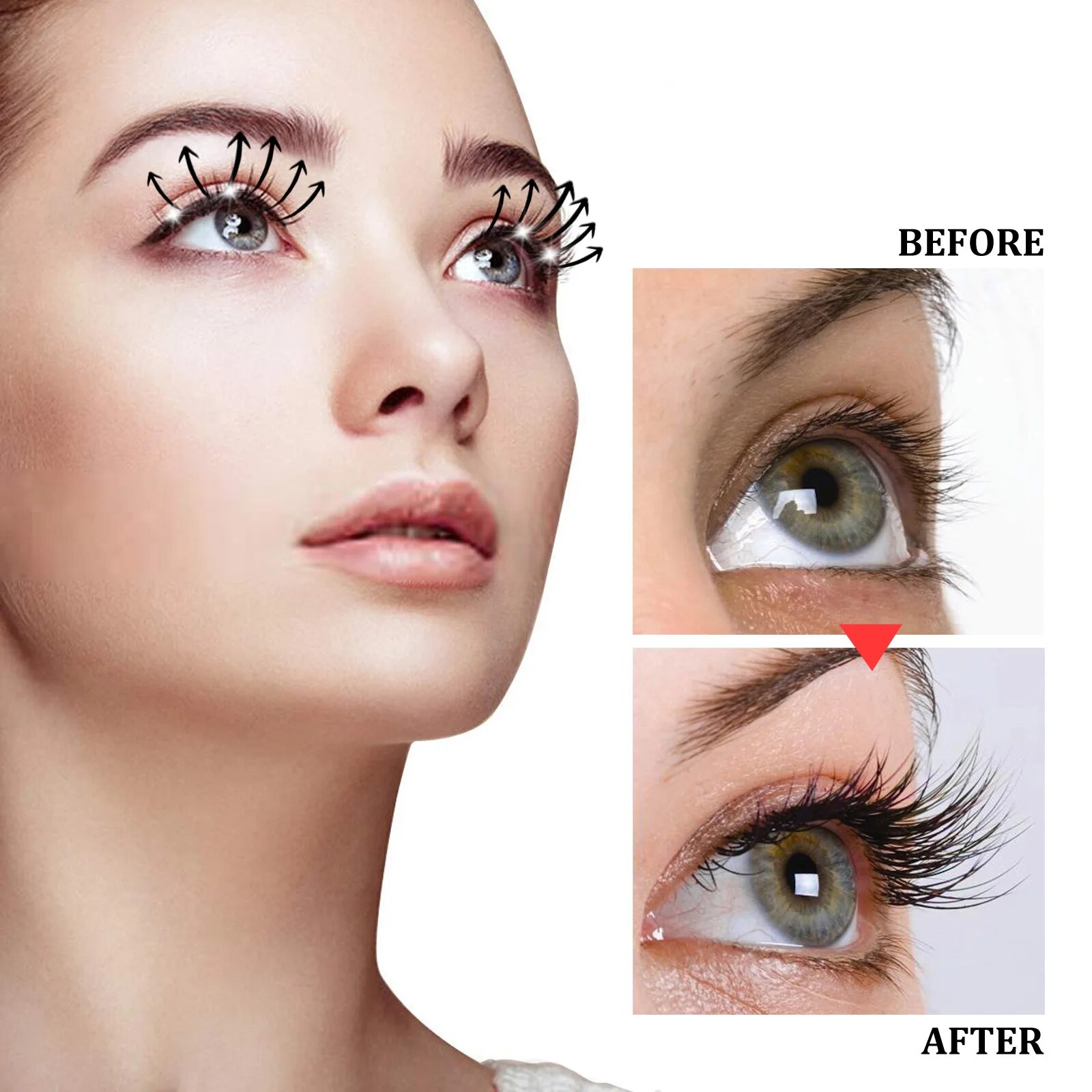 EELHOE Premium Eyelash Growth Serum Lifting Boosting Eyelashes Enhancing Essence Thicken Darken Natural Longer Lashes Cosmetics. 