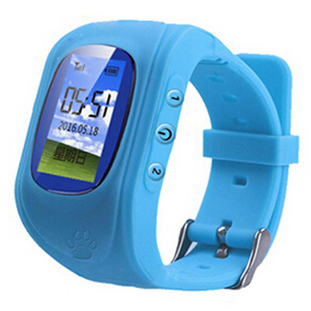 Q50 Smart Watch Button Type Tough Silicone Multi Language Positioning Watch for Kids Best Gift Good Toughness Smart Watch. 