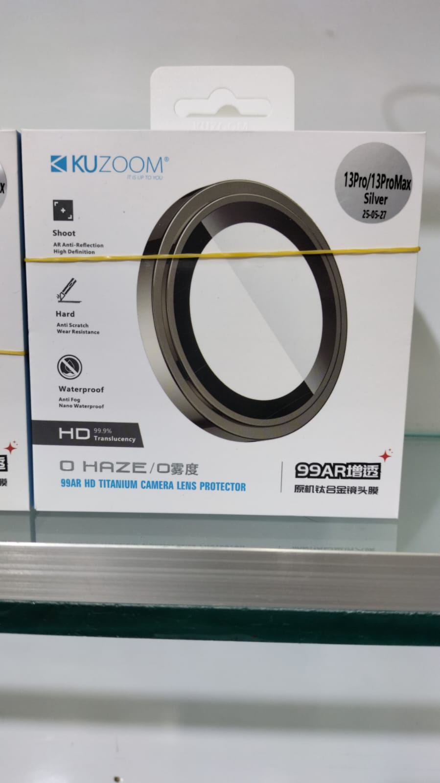 KUZOOM CAMERA RING LENS PROTECTOR FOR IPHONE