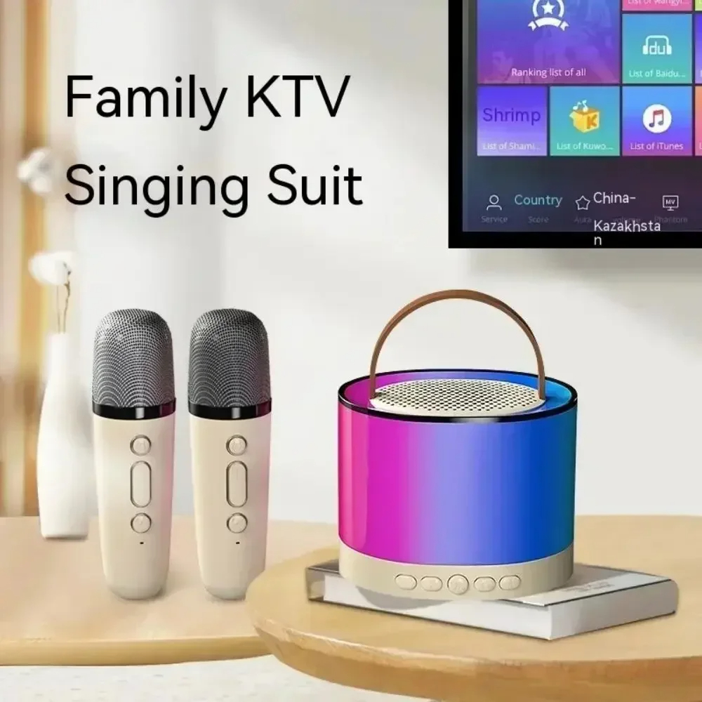 Xiaomi K52 Wireless Bluetooth Speaker Multifunction Dual microphone Portable Music Player Karaoke Machine for Child Home Party. 