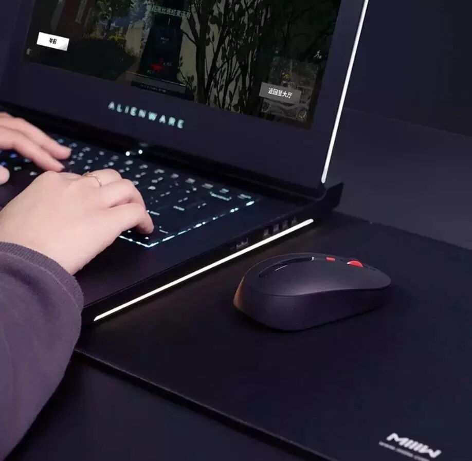 Xiaomi Youpin Miiiw Wireless Mute Mouse 800/1200/1600DPI Multi-Speed DPI Mute Button 2.4Ghz Wireless Receiver Silent Mouse. 