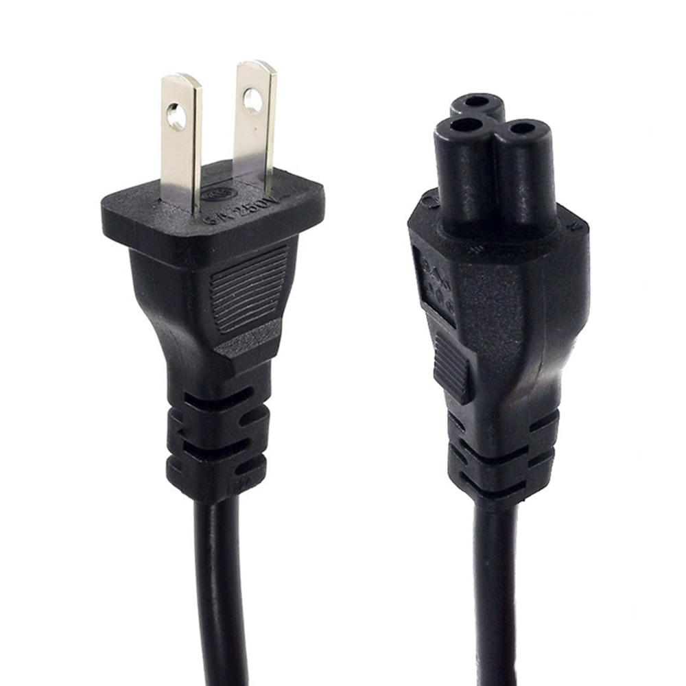 US to IEC 320 C5 Mickey Mouse Power Adapter Lead Cable For Laptop Notebook Universal AC Power Cord 250V 1.2m