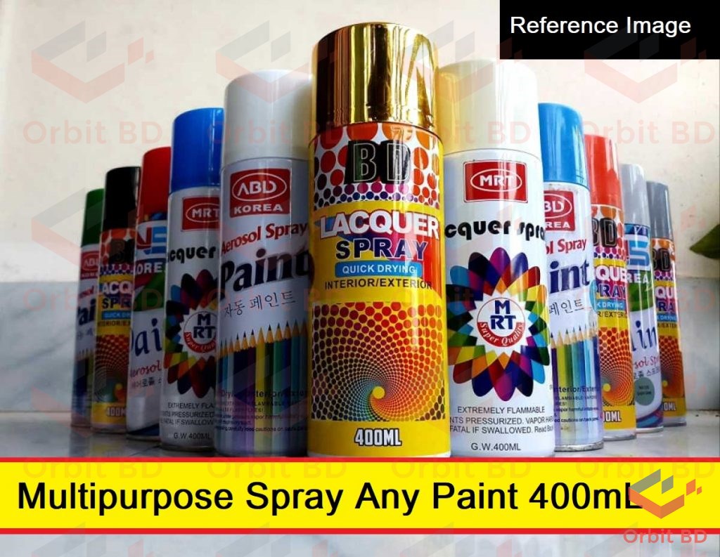 Spray Paint Clear190 LACQUER Color Varnish 400mL Multipurpose Spray Paint Can Lacquer Color Uses Metal Wood Furniture. 
