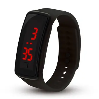 digital wristband watch