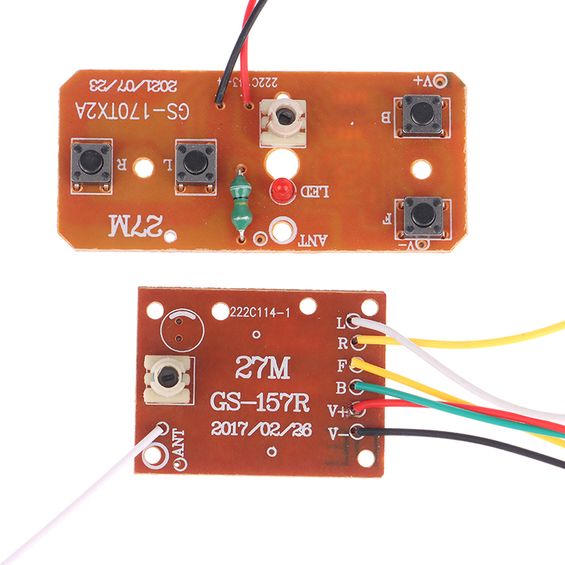 4CH RC Remote Control Circuit PCB Transmitter Receiver Board Car Accessories ZH