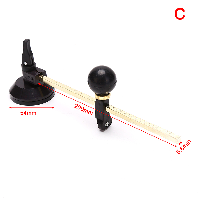 1PC Professional Circle Circular Glass Cutter With Round Handle Suction Cup Tool. 