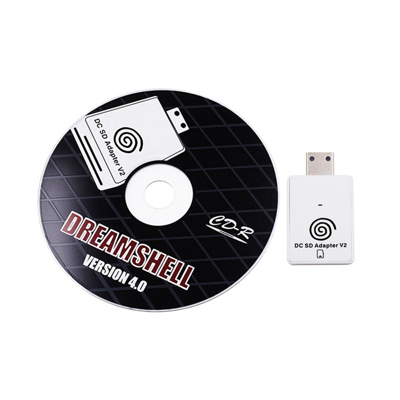 SD/TF Card Adapter Reader for SEGA Dreamcast and CD with DreamShell Boot Loader Read Games for DC Dreamcast Consoles. 