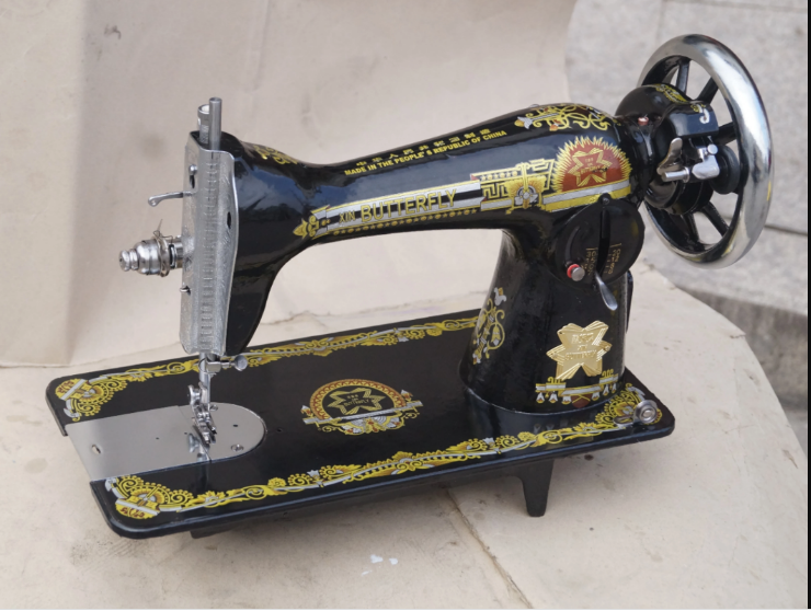 Household Butterfly Hand Sewing Machine Blue JA2-1