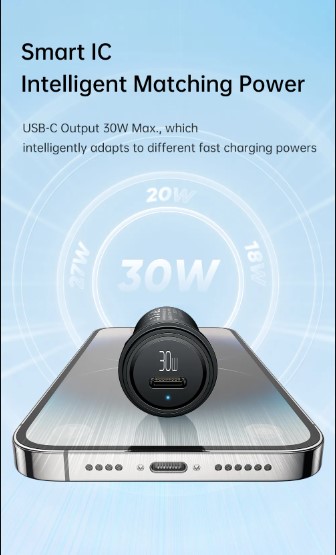 Mcdodo 749 30W 20W 27W 15W Fast Charger For iPhone In-car Mini Port USB Type C PD Fast Charging USB C Car Charger For Samsung. 