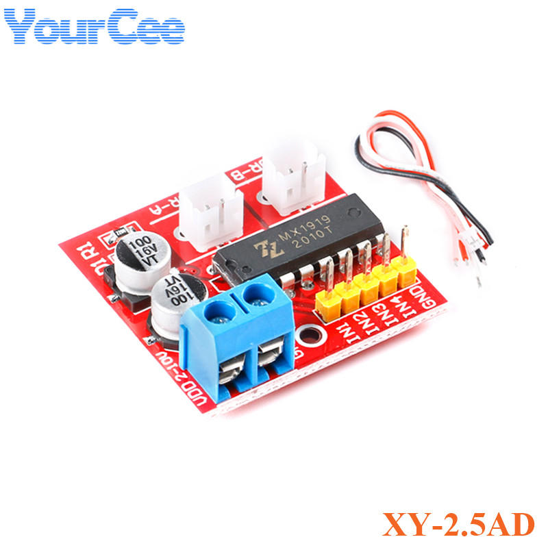 DC Motor Drive Controller Board Module XY 2.5AD 2.5A Reversing PWM Speed Dual H Bridge Stepper Motor Mini Victory L298N