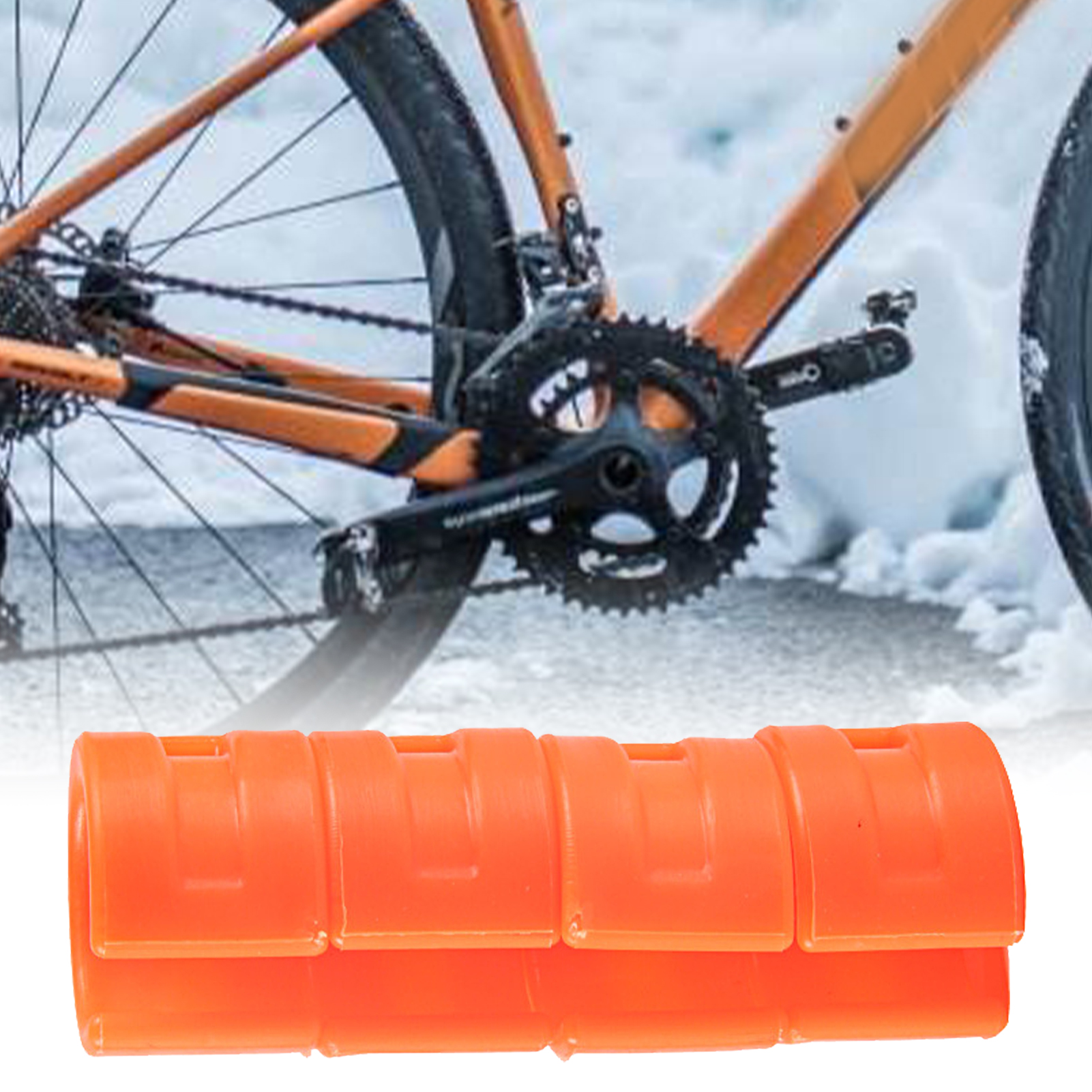 Mirage Bicycle Chain Guards Solid Color Protective Ring Guard Protector Kit Part. 