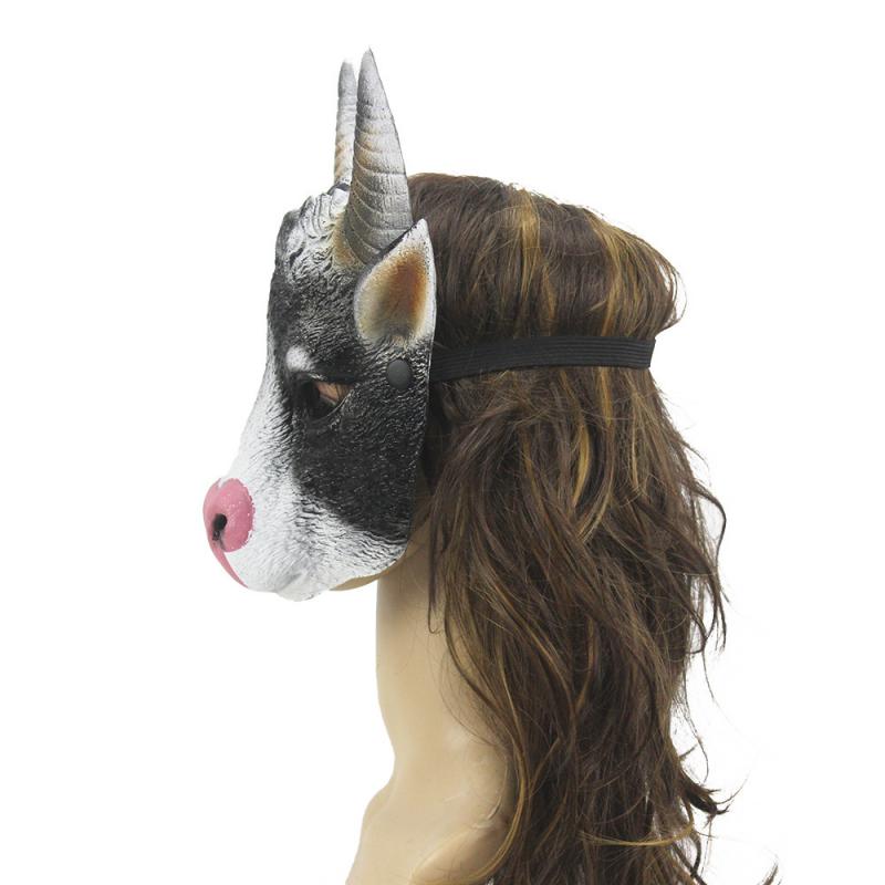 Bull Head Full Face Mask Create A Eerie Atmosphere Horror Hood Pu Foam Cow Mask Mask Party Mask Dance Mask Perfect Fit Pu Mask. 