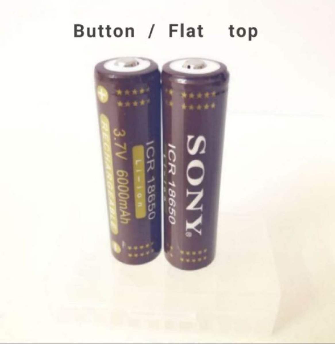 [[SONY]][[2pcs]]18650]3.7V]Lithium Li-ion Rechargeable Battery]4200mAh]for Laser pointer, toys, mini light, fan etc]]]]]ST. 