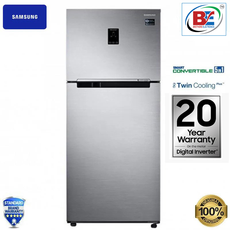 Samsung Top Mount Refrigerator With 5 in 1 Convertible Mode And Twin Cooling, Model-RT47K6231S8/D3 I 465L