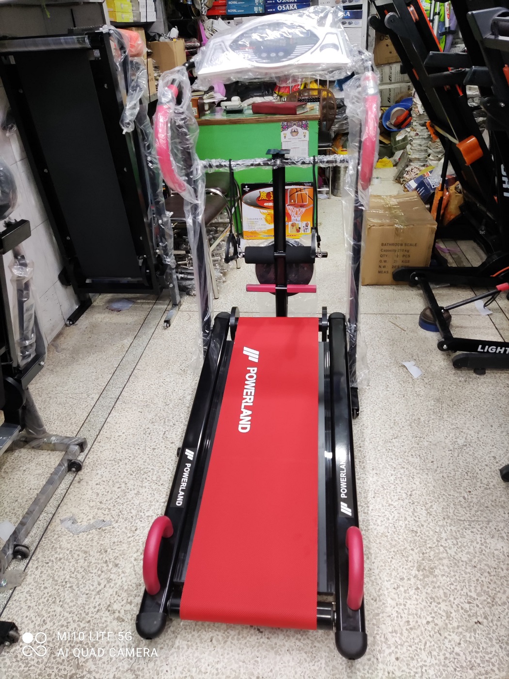 Treadmill manual 5 ITEAM , MODEL R -500,,USER 130KG. 