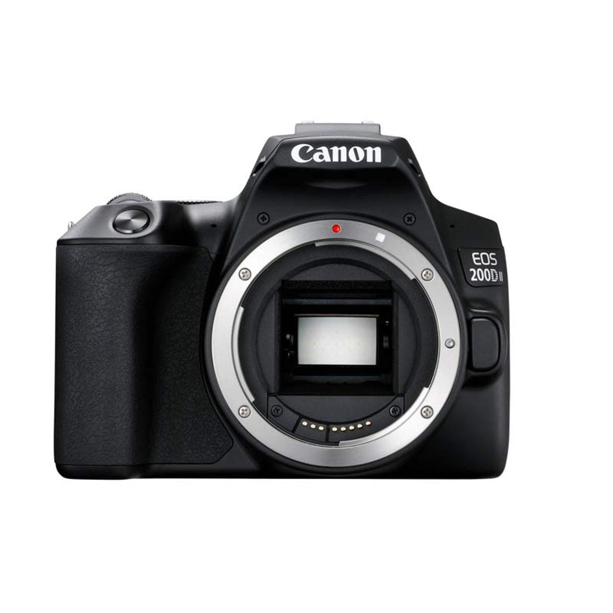 CANON EOS 200D MARK II 24.1 MP WITH 18-55MM IS STM LENS DSLR Camera 3:2 Aspect Ratio 1080p HD with APS-C sensor and Useful DIGIC 7 Processor. 