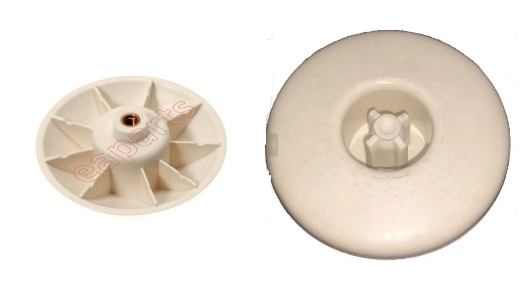 Plastic Blender Spare Parts 6cm Moulinex Coupling M5 Left Coupler Juicer Spare Parts Pulley