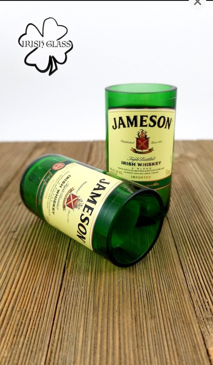 1000 ML Green Glass Bottle For Drinking Water and DIY projects,Decoration Purpose Uses 1 pcs.. 