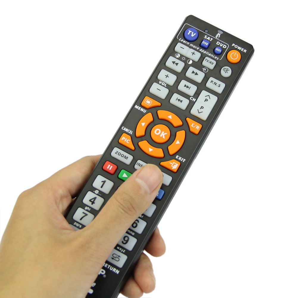 【Lejia】Universal L336 Smart Remote Control With Learn Function For TV VCR CBL DVD SAT-T CD