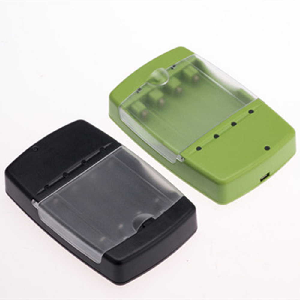 USB LR03 AA LR6 AAA LR61 AAAA Alkaline 1.5V Rechargeable Battery Smart Charger with Intelligent LED Indicator For Toy Camera. 