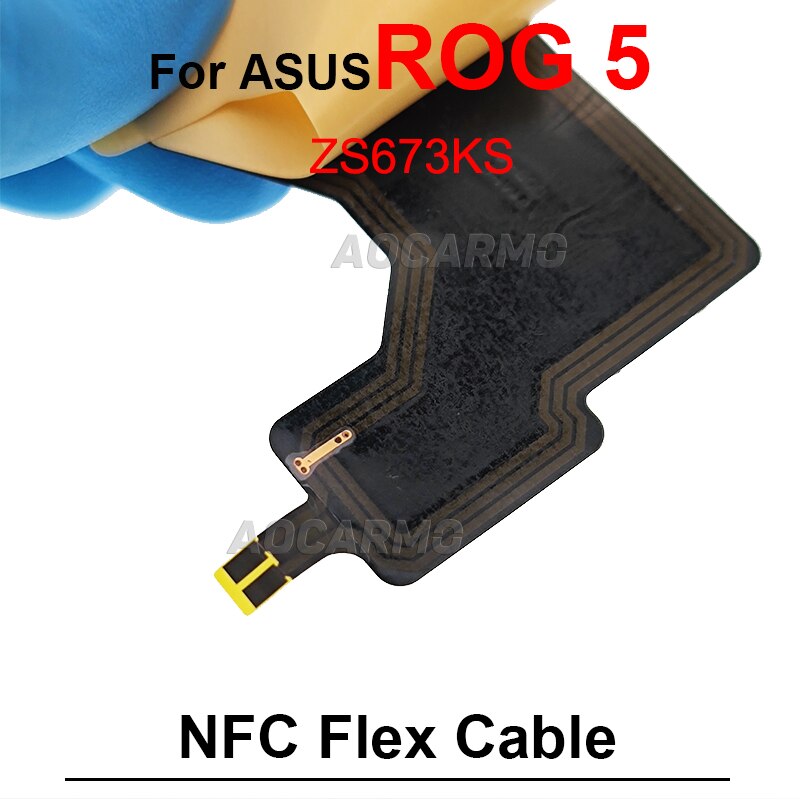 【2023】 Repair NFC Antenna Flex Cable For ASUS ROG Phone 5 ZS673KS Rog5 Replacement Part. 