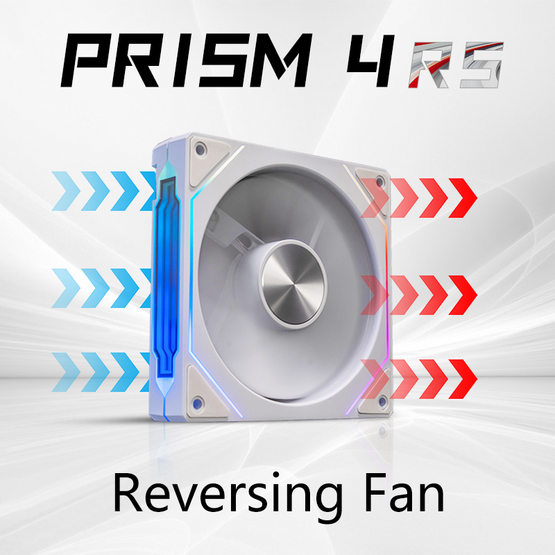 Jungle Leopard Case Fan 120mm 5V 3Pin ARGB Cyclic Mirror Light Effect PWM 800-1800RPM LianLi Cooling Fan. 