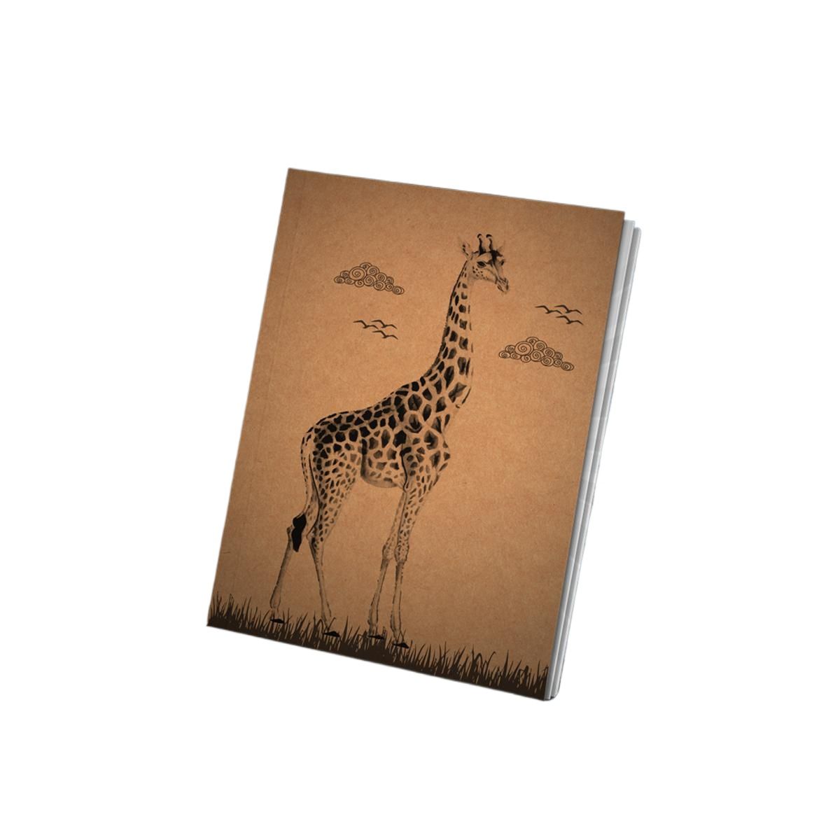 Papertree Vintage A5 Notebook Sketchbook Drawing Sketchpad (ZIRAP..)Perfect For ● Graphite Pencils ● Colour Pencils ● Pastel Pencils ● Charcoal Pencils ● Soft Pastels ● Oil Pastels ● Metallic Fineliners