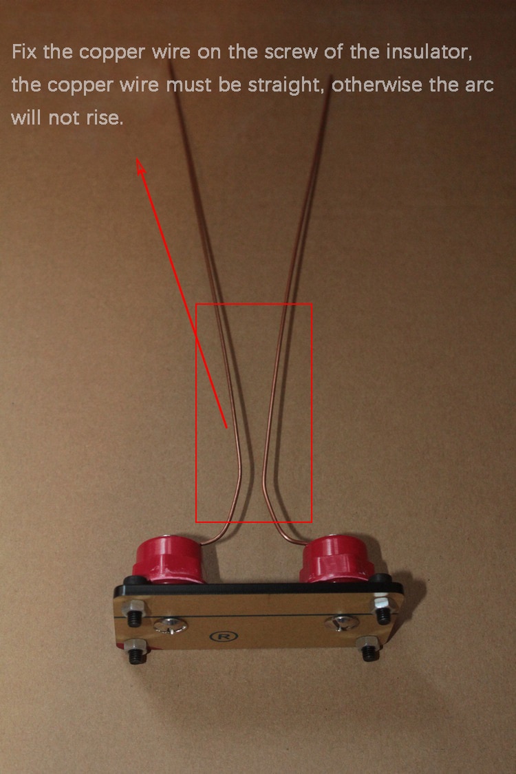 【Mary DAI Store】Voltage Arc Jacob Ladder Experiment DIY Experiment Kit Tesla coil physical toy ZVS 24V 200W Power Supply. 