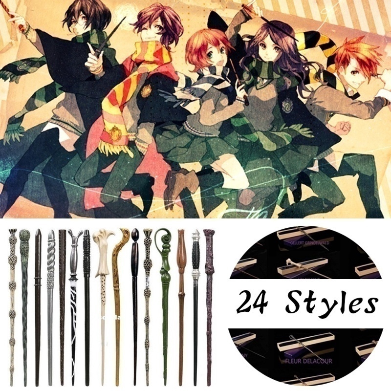 2020 Upgrade Harry Potter Magic Wand Cosplay Elder Wand 24 Types for Choice With Box/without Box. 