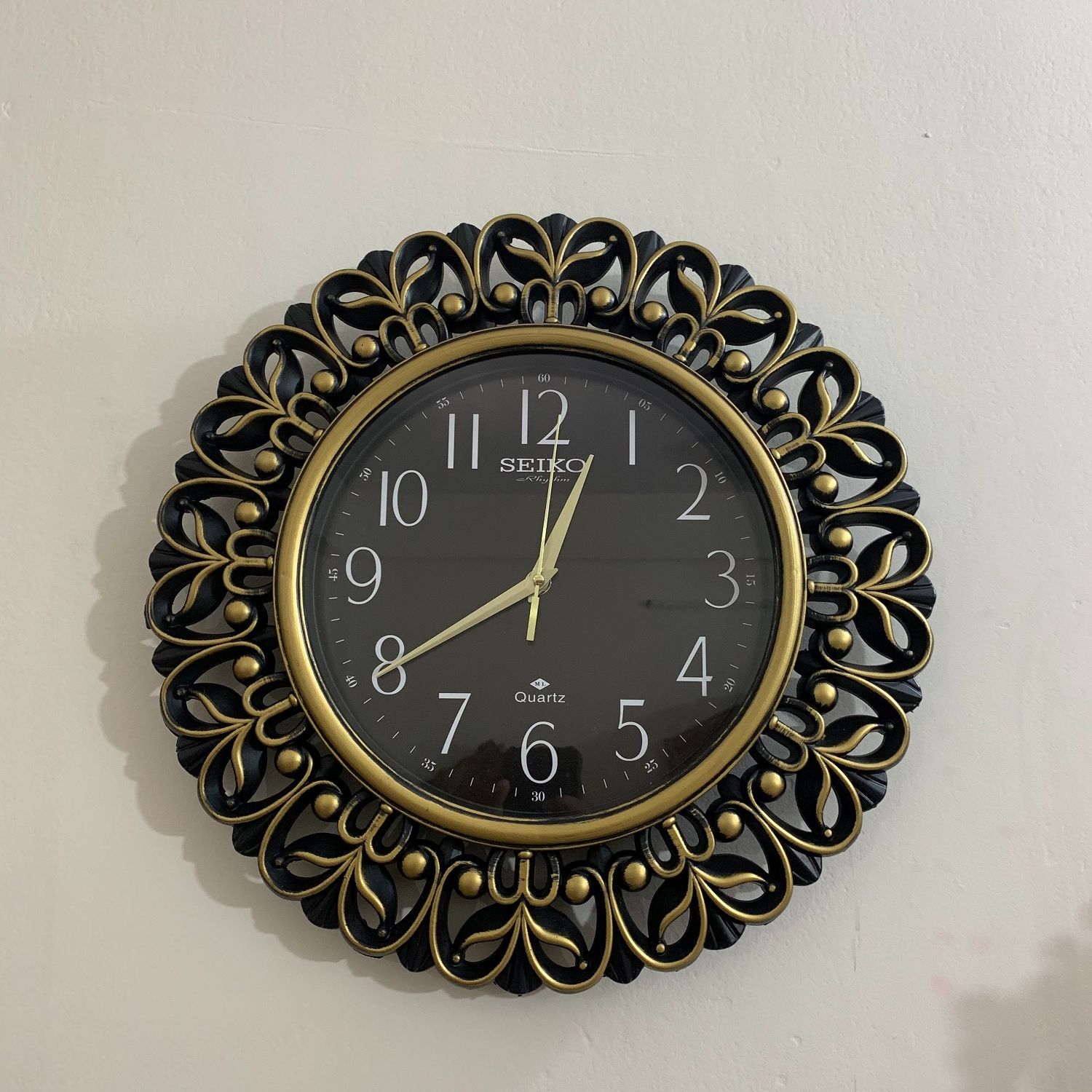 Vintage Fiber Made Seiko Decorative Wall Clock Wall Clock 45cm