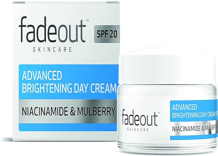 FADEOUT ADVANCED BRIGHTENING DAY CREAM SPF 20 (UK)  50ML. 