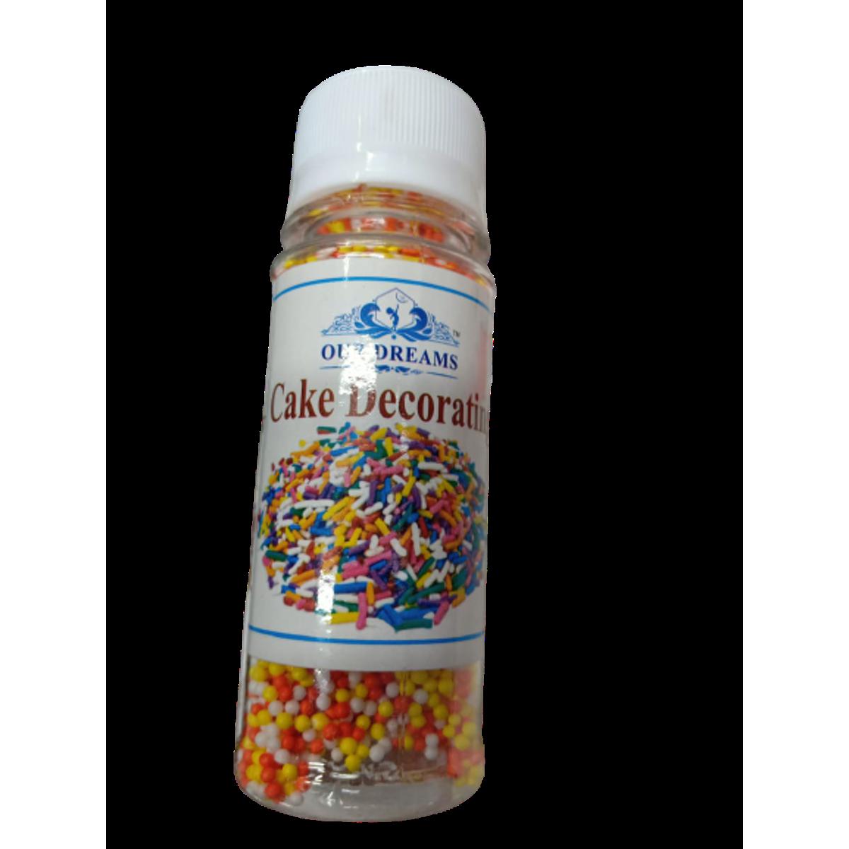 Our Dreams Cake Decoration Multi Color Ball 25gm