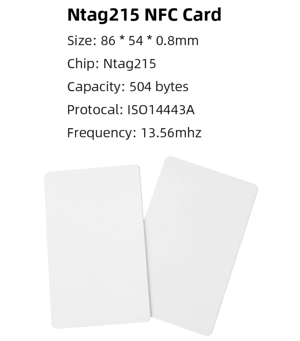 Circuitrocks 10PCS RFID / NFC Card Tag MIFARE Classic 1K 13.56MHz / 125kHz Access Control Key Cards 5PCS RFID Tag. 