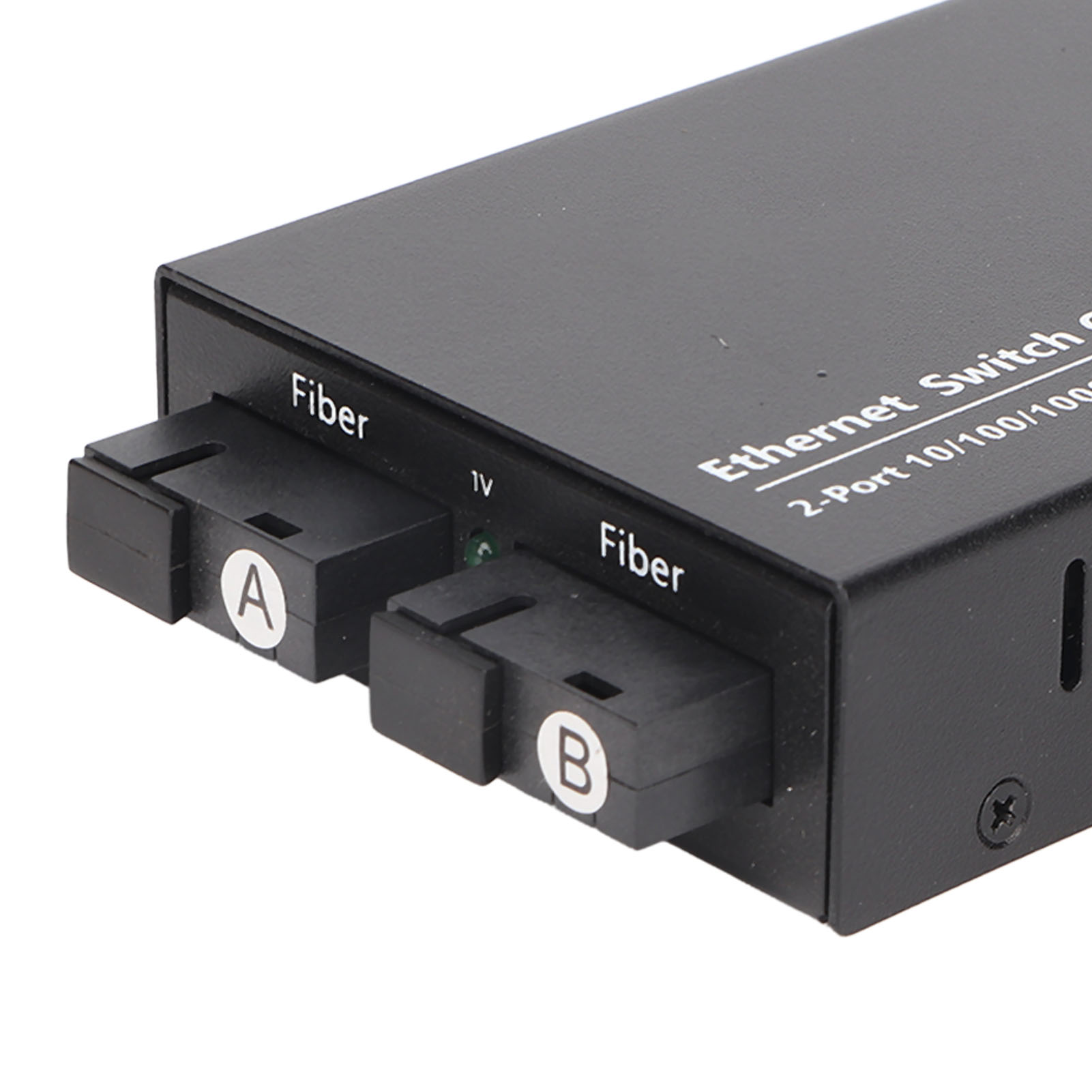 Optical Media Converter, RJ45 Port Ethernet Switch Converter for Computer. 