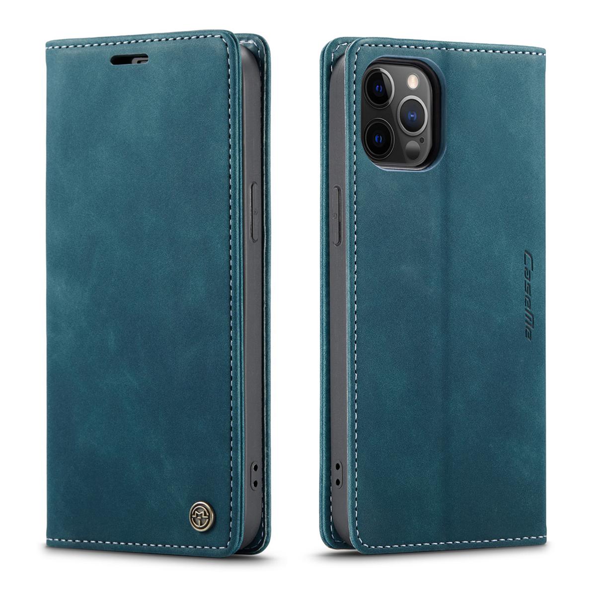 High Quality Retro Magnetic Flip Leather Case For Apple iPhone 12 Pro Max Phone Case Wallet Card Cover