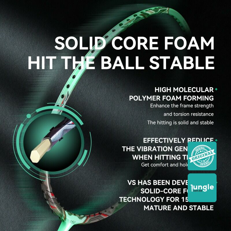 Original Venson Kriss Sward K6 Light Badminton Rackets - VS Kriss Sward Badminton Racket. 