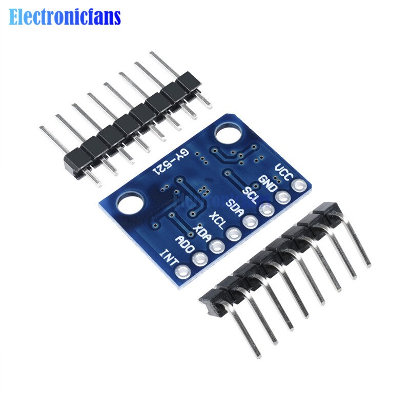 【happy one】Standard I2C MPU-6050 MPU6050 Module 3 Axis Analog Gyro Sensors + Axis Accelerometer Module For Arduino. 