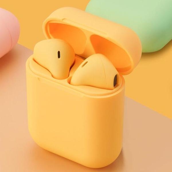 Exclusive I12 Tws Bluetooth 5.0 Earbuds With Charging Case - Bluetooth Earbud - Bluetooth Headphone. 