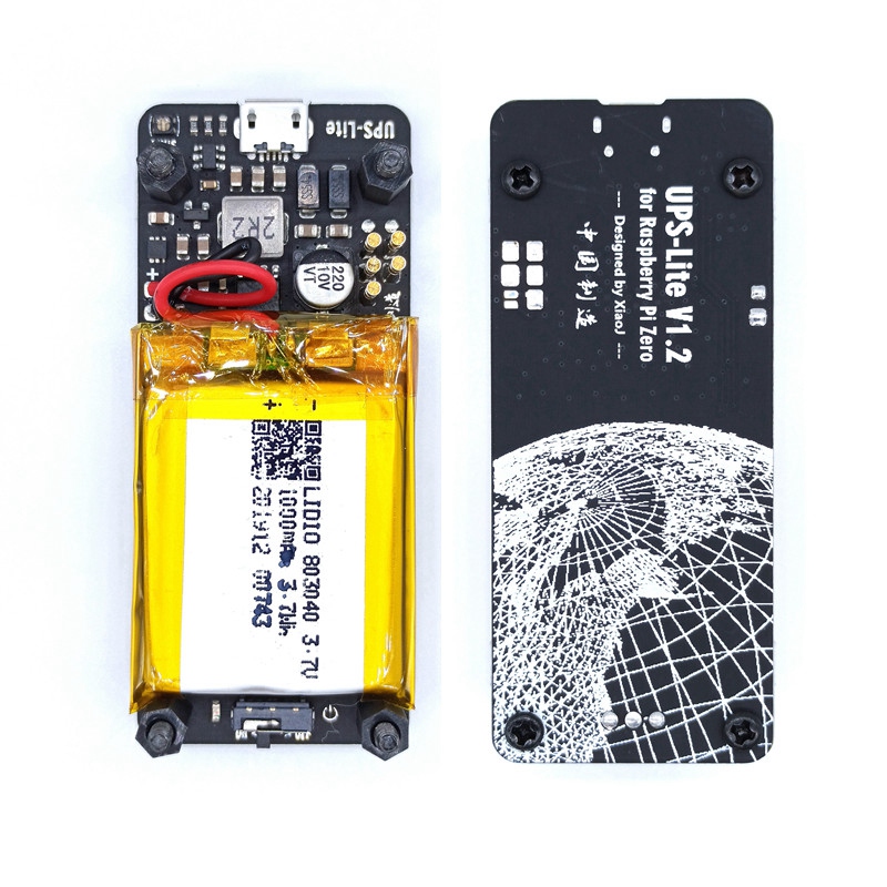 UPS Lite V1.2 UPS Power HAT Board for Raspberry Pi Zero Zero W. 