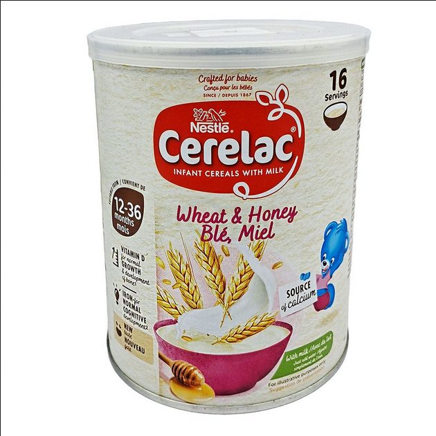 Cerelac Wheat & Honey Ble Miel From 12 to 36 Months 400gm