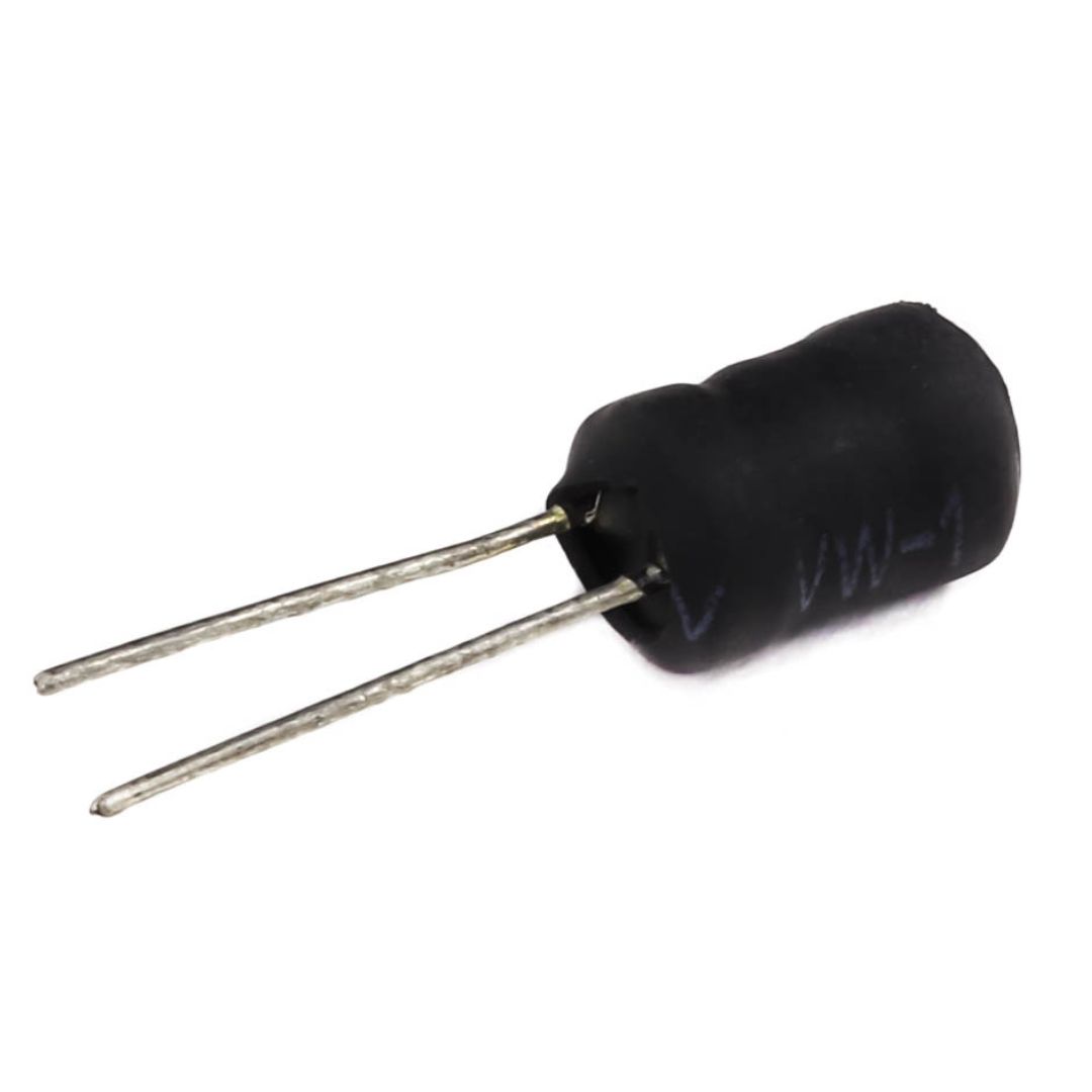 10Pcs- Radial Inductor 47uH Magnetic Core Ferrite Drum Core Choke Power Inductor Through Hole Lead For P.C.B Board Electronics Projects DIY