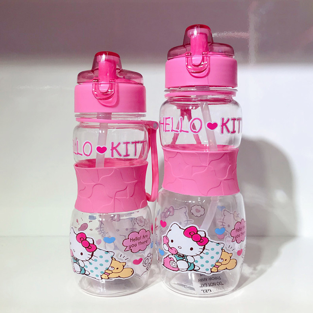600ml Cartoon Water Bottle Kids With Straw And Handle Baby Water Bottle ,Children's Water Bottle,school Water Bottle Spiderman Tumbler Tumbler With Straw For Kids. 