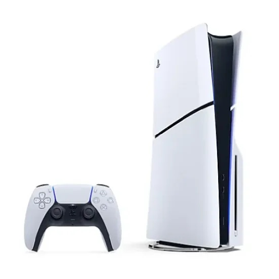 Sony PS5 (PlayStation 5) Slim Edition 4K 120Hz Gaming Console with DualSense Wireless Controller. 